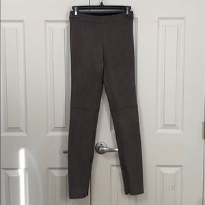 Tahari Suede High Waisted Legging